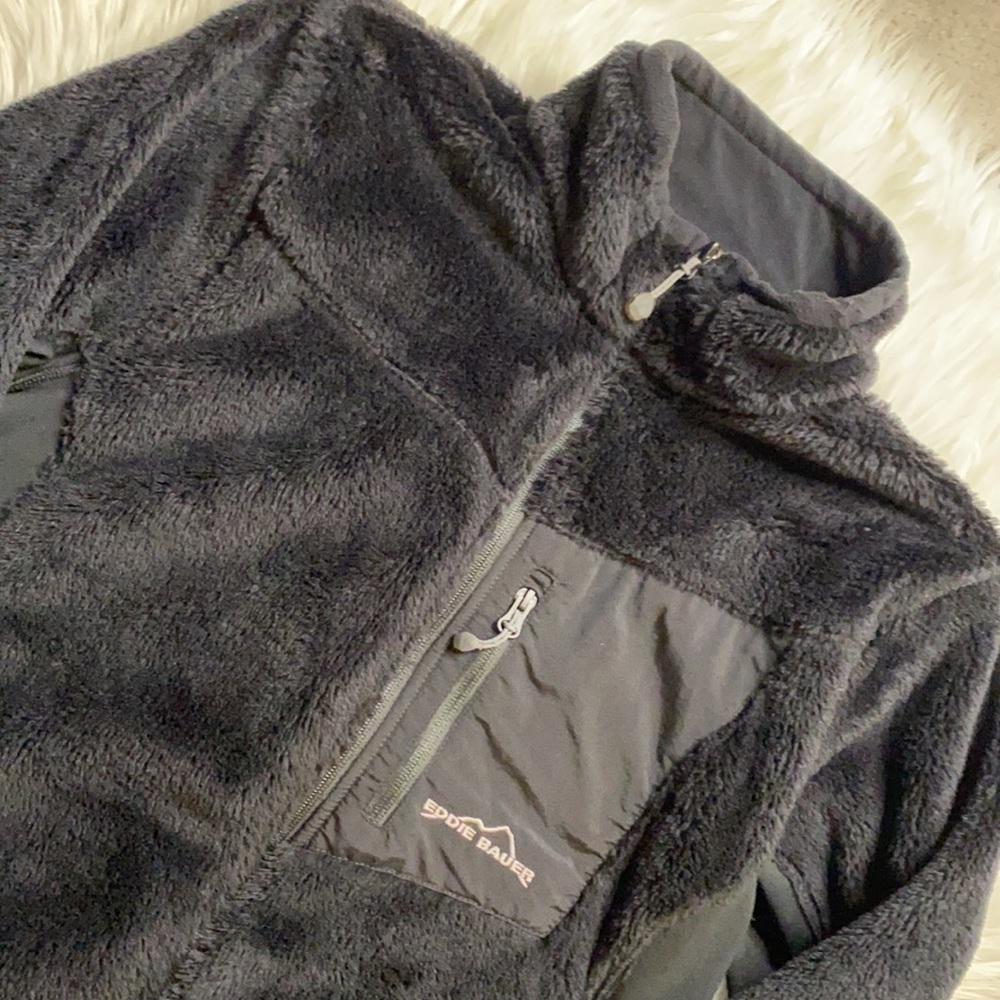 Eddie Bauer, 365 Men’s Fleece Zip up Jacket - Picture 3 of 6